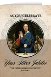 Madonna of the Host Silver Jubilee Greeting Card
