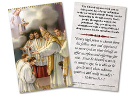 White Cotton Cards Ordinationskarte – Handgefertigt, Silberkirche Motiv, Mit Umschlag, 16x16 Cm
