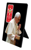 Pope Benedict XVI' Apostolic Visit Desk Picture Plaque