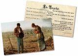 The Angelus by Millet Holy Card