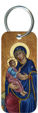 Our Lady of Good Health Rectangle Keychain