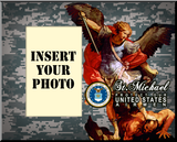 Air Force St. Michael Photo Frame