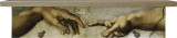 Creation of Adam by Michaelangelo Detail Shelf