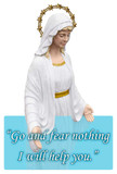 Our Lady of Good Help Visor Clip