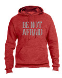 "Be Not Afraid" Pope Saint John Paul II Heather Red Hoodie