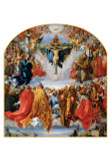 Adoration of the Trinity by Albrecht Durer Print