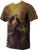 Mary Undoer of Knots Full Color T Shirt