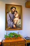 St. Joseph and the Infant Jesus Church-Sized Framed Canvas