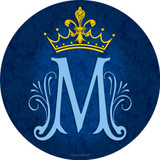 Marian Symbol Emblem Decal