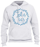 Totus Tuus White Hoodie