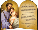 Commemorative St. Joseph Arched Diptych