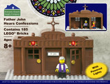 LEGO Confessional Set with Father John