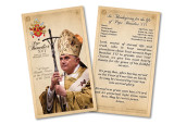 Thanksgiving for the Life of Pope Benedict XVI Laminated Holy Card