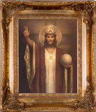 Christ the King by Chambers Framed Canvas