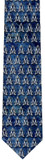 Marian Symbol Pattern Tie