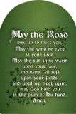 May the Road Rise Arched Magnet