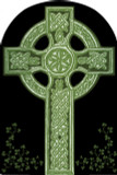 Celtic Cross Arched Magnet