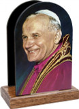 Pope John Paul II Smiling Table Organizer (Vertical)
