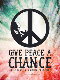 Give Peace a Chance Poster - Catholic to the Max - Online Catholic