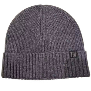 TBF MERINO WOOL WATCHCAP CHARCOAL
