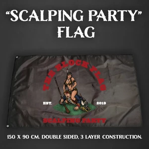 ***PREORDER*** TBF "SCALPING PARTY" Flag