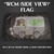 The Warcrime Machine Flag Side View