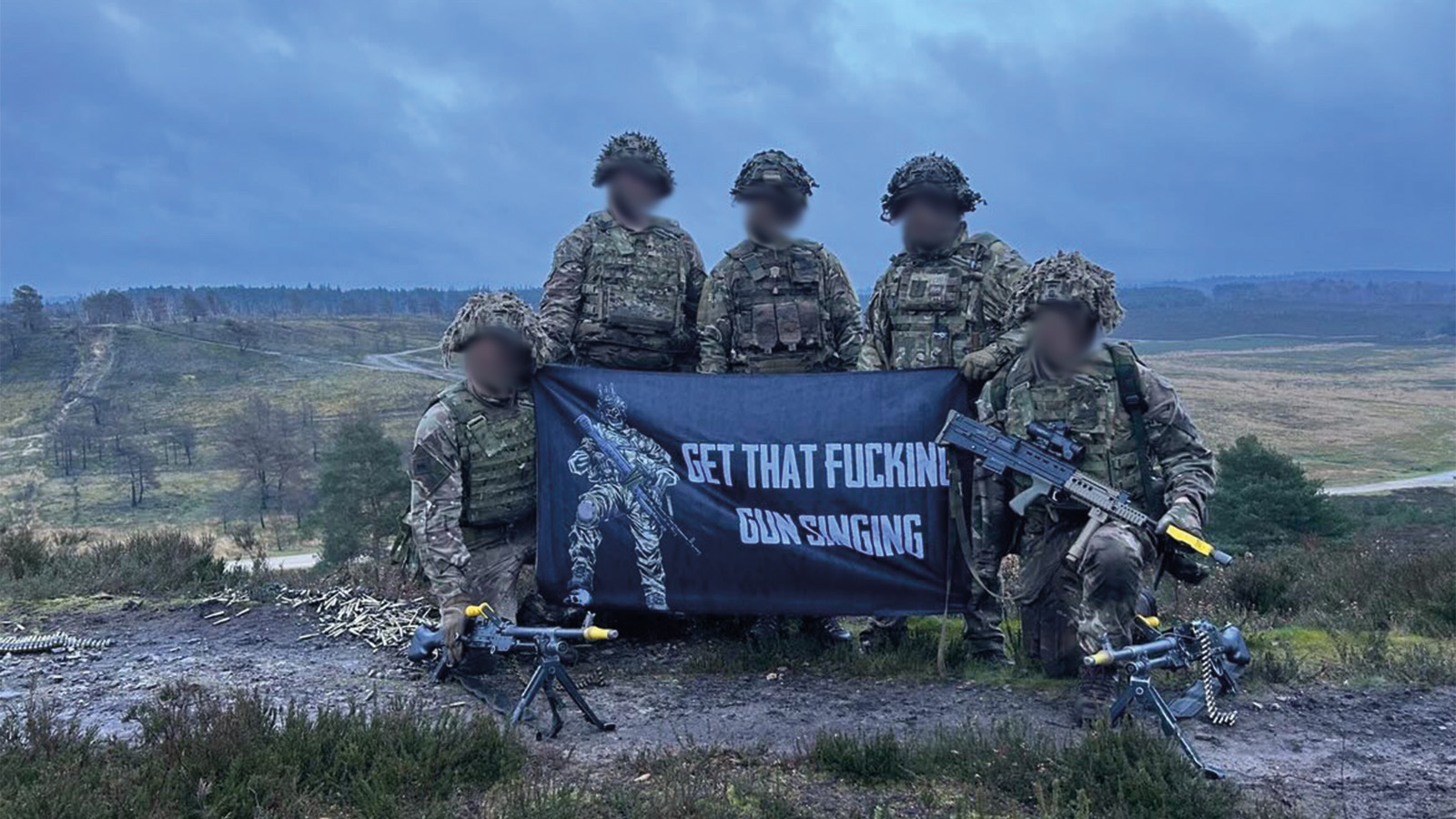 Jimpy Army The Block Flag