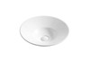 Cruze - White Half Inset Basin