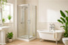Alcove Shower Cubicle With Return 1000mm Alcove Shower Cubicle With Return 1000mm
