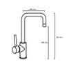 Mercury - Chrome Gooseneck Sink Mixer