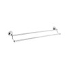 Panama - Chrome Double Towel Rail 750mm