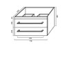 Indi - Wall Hung Vanity & Top 750mm 