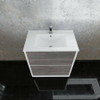 Fineline - Floor Mounted Vanity and Top 750mm