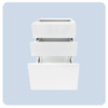 Base Cabinet 600mm with 3 Drawers in UV White