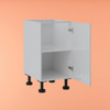 Base Cabinet 400mm with 1 Door in UV White