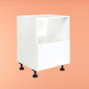 Base Microwave Cabinet 600mm with 1 Drawer in UV White