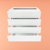 Base Cabinet 900mm with 4 Drawers in UV White