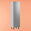 Tall Pantry Cabinet 600mm with 1 Door in UV Light Grey