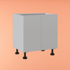 Base Cabinet 800mm with 2 Doors in PU Satin