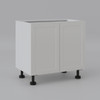 Base Cabinet 900mm with 2 Doors in PU Shaker