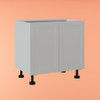 Base Cabinet 900mm with 2 Doors in PU Shaker