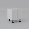 Farmhouse Base Cabinet 600mm with 2 Doors in PU Shaker