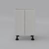 Base Cabinet 600mm with 2 Doors in PU Shaker