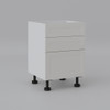 Base Cabinet 600mm with 3 Drawers in PU Shaker