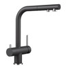 Fontas Black Sink & Water Filter Mixer Inc Water Filter Unit