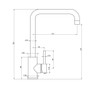 Sonoma  - Stainless Steel Sink Mixer 