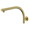 Sofia - Brushed Gold Gooseneck Shower Arm