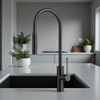 Pearl - Matte Black Pullout Sink Mixer 
