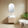 Roma - Fluted (Vanity ONLY) Wall Hung 600mm  
