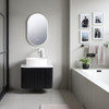 Roma - Fluted (Vanity ONLY) Wall Hung 600mm  